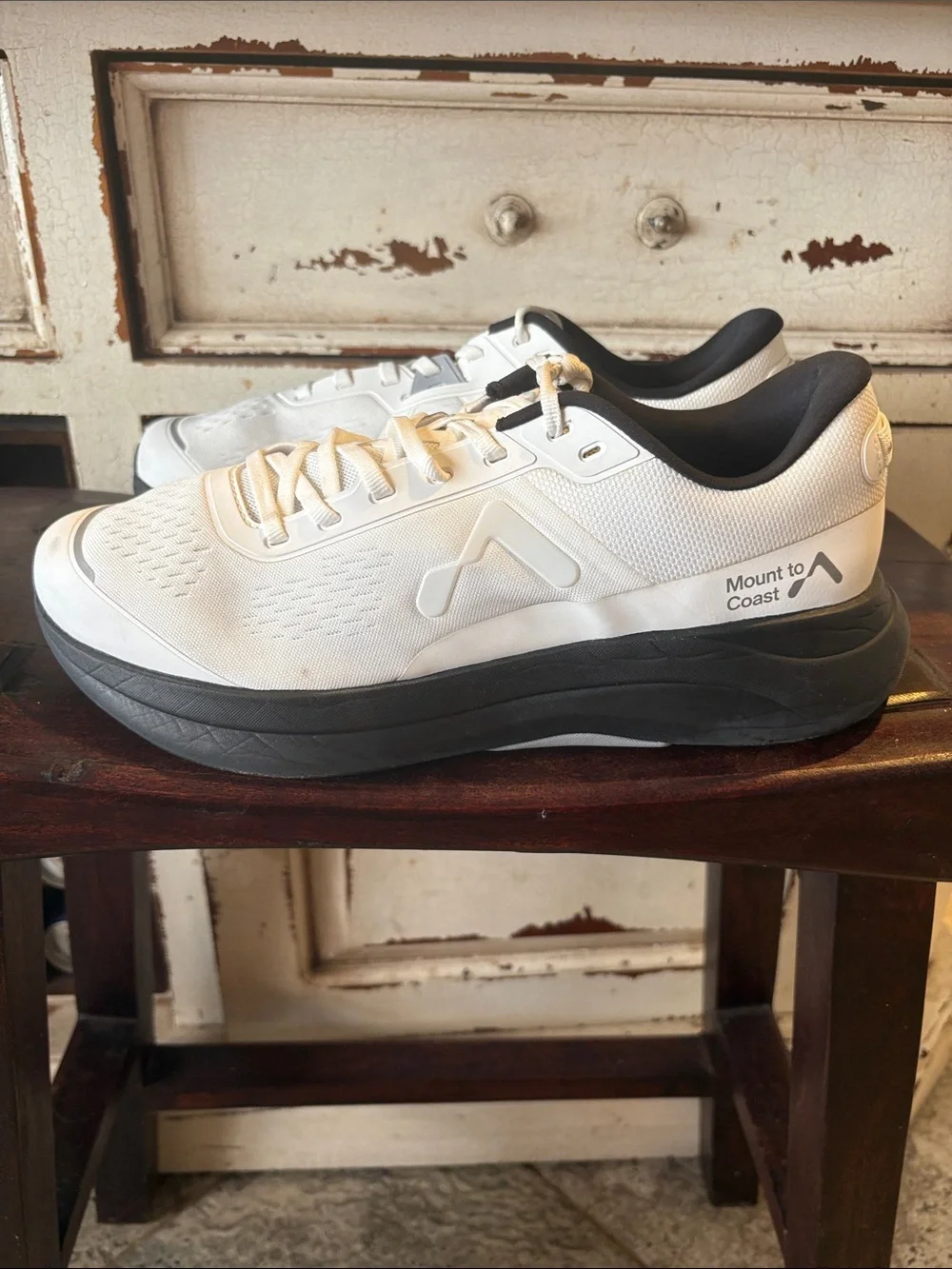 MEN'S MOUNT TO COAST P1 SHOES Men's White Athletic Sneakers
